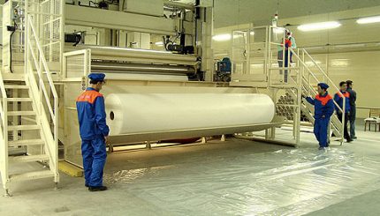 Производство геотекстиля