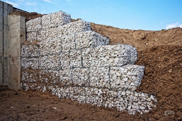 Коробчатый габион 1,5х1х0,5 (диафр. 1; пров